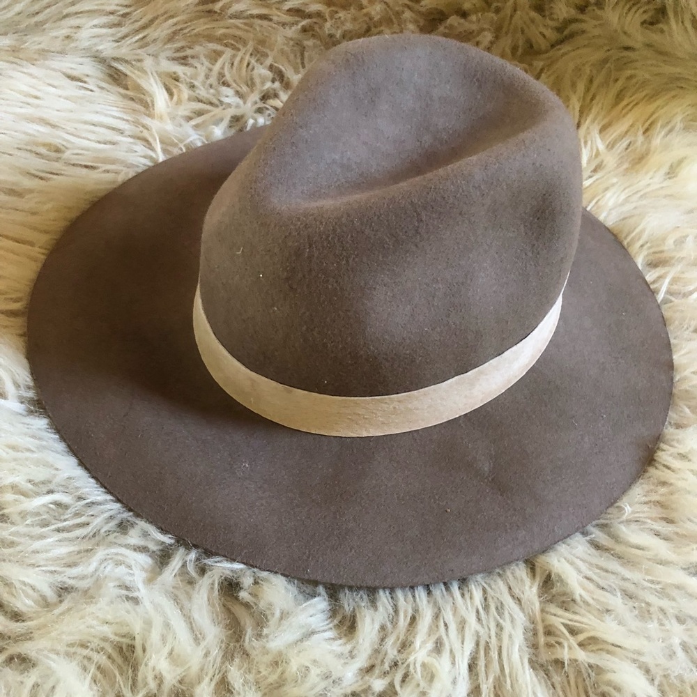 Brown boho hat